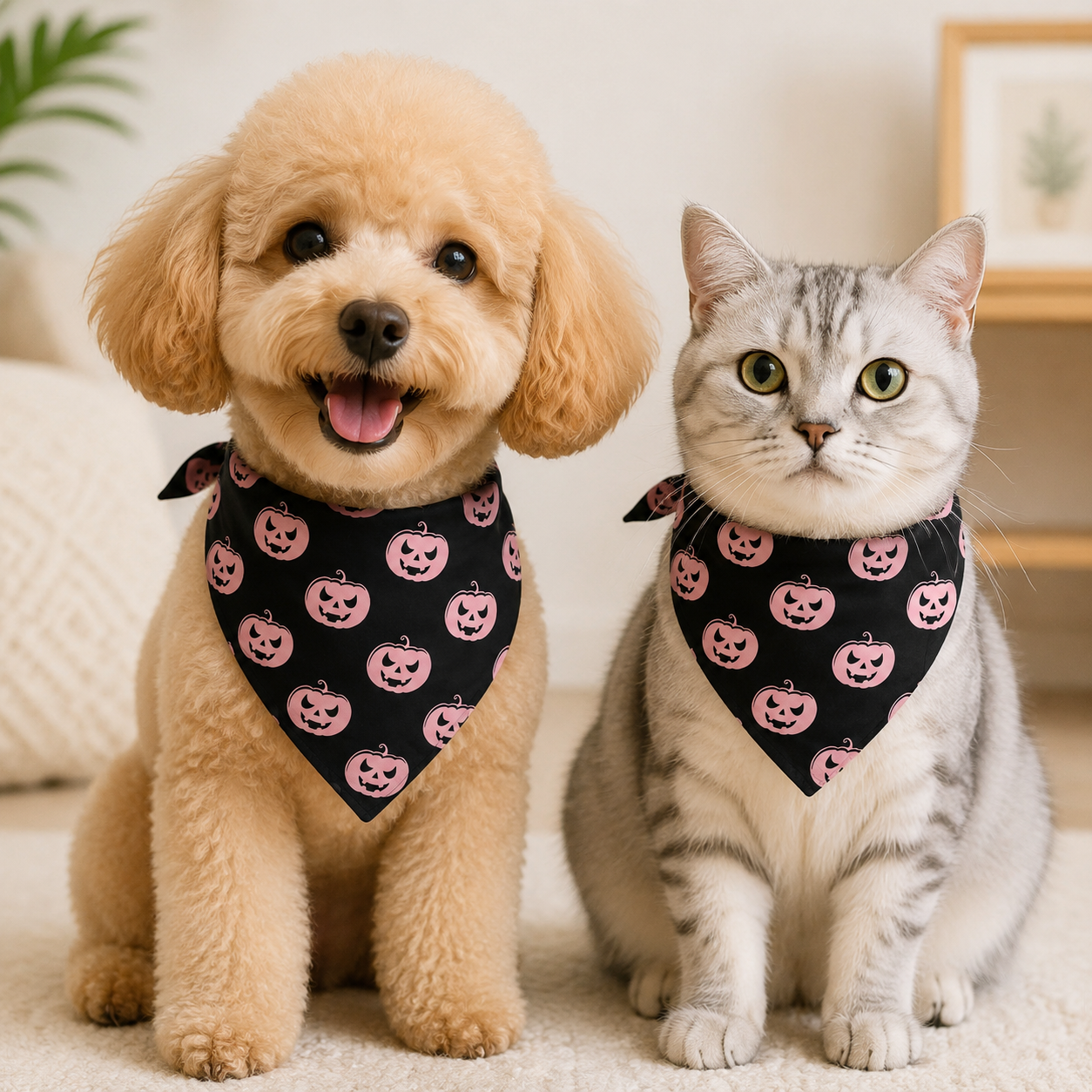 Halloween Pet Bandanas – 2 Pack