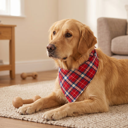 Plaid Pet Bandana