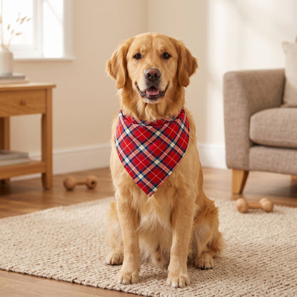 Plaid Pet Bandana