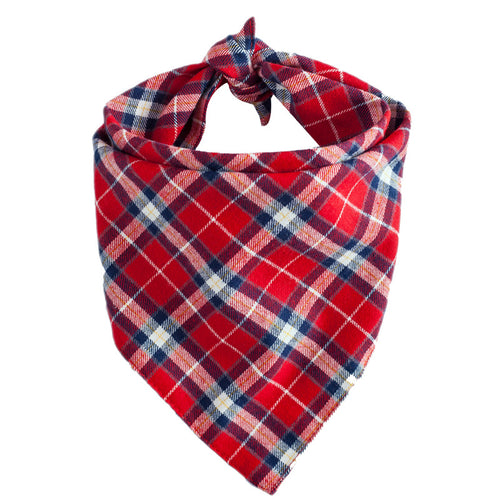 Plaid Pet Bandana